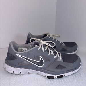 Nike Flex Trainer 3 Running Shoes Gray White Mens Size 11